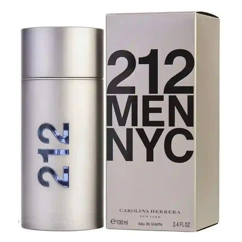 Carolina Herrera 212 Men NYC EDT 100ml – Men's Fresh Citrus & Woody Cologne