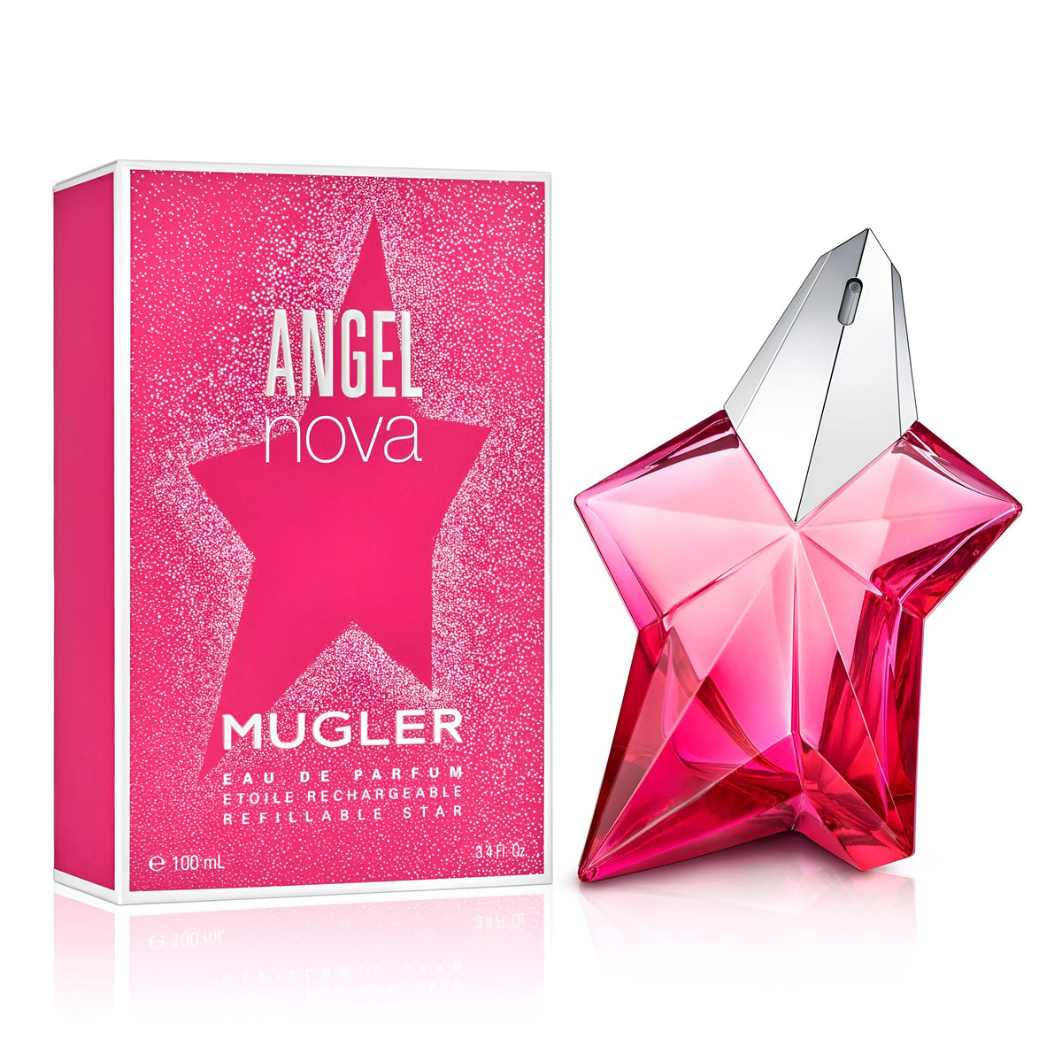 Mugler Angel Nova Perfume for Women 100ml – Sweet Raspberry Rose Eau de Parfum