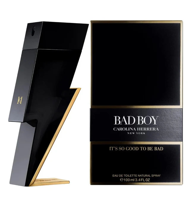 Carolina Herrera Bad Boy Eau de Toilette for Men 100ml – Bold & Woody Fragrance