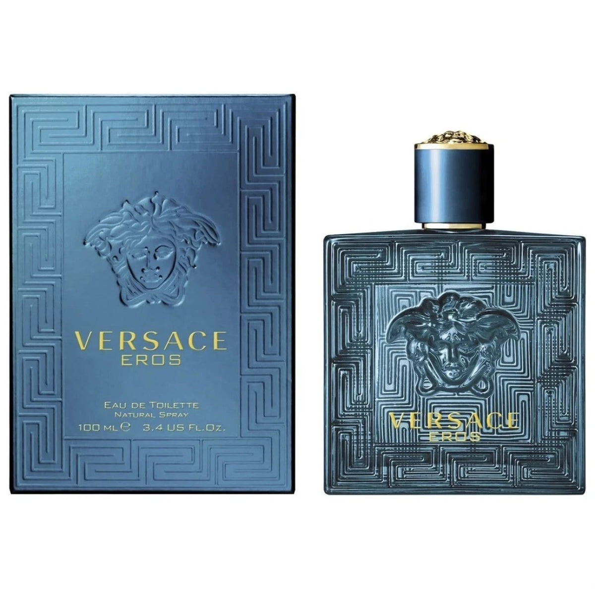 Versace Eros Eau de Toilette for Men – 100ml / 3.4 oz