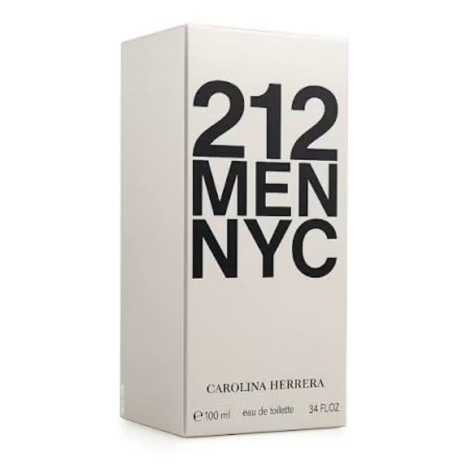 Carolina Herrera 212 Men NYC EDT 100ml – Men's Fresh Citrus & Woody Cologne